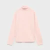 Pull en maille à col roulé