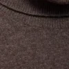 Pull en maille à col roulé