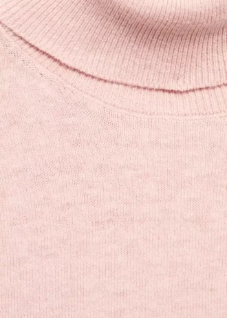 Pull en maille à col roulé