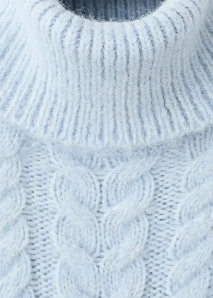 Pull en maille à col roulé Pull en maille à col roulé