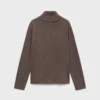 Pull en maille à col roulé
