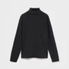 Pull en maille à col roulé