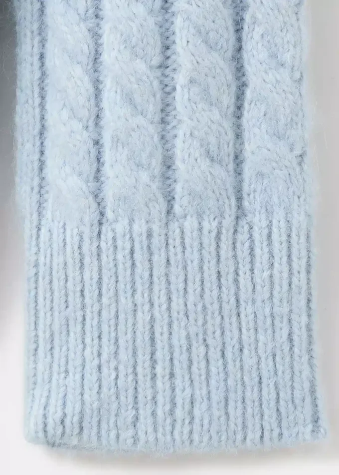 Pull en maille à col roulé Pull en maille à col roulé