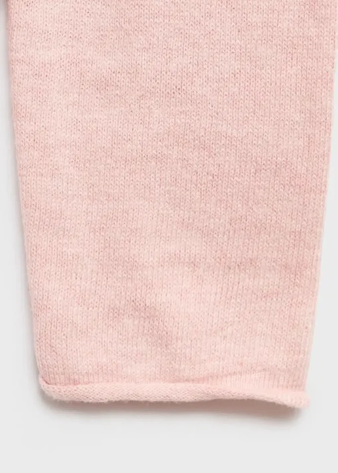 Pull en maille à col roulé