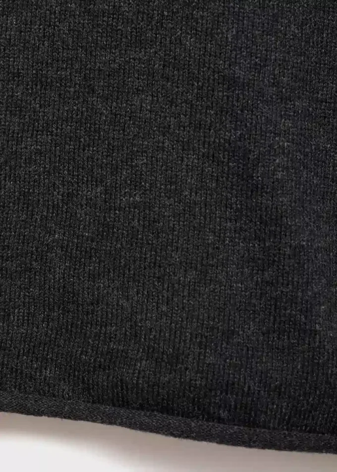 Pull en maille à col roulé