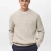 Pull en maille côtelée Pull en maille côtelée