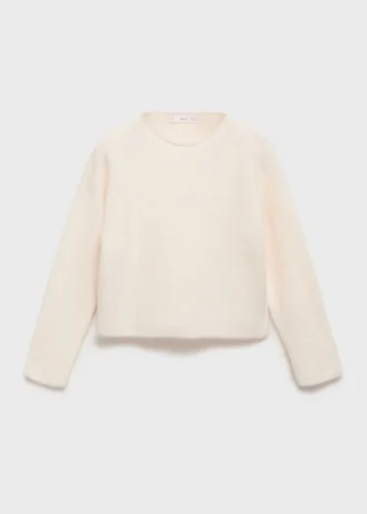 Pull en maille côtelée