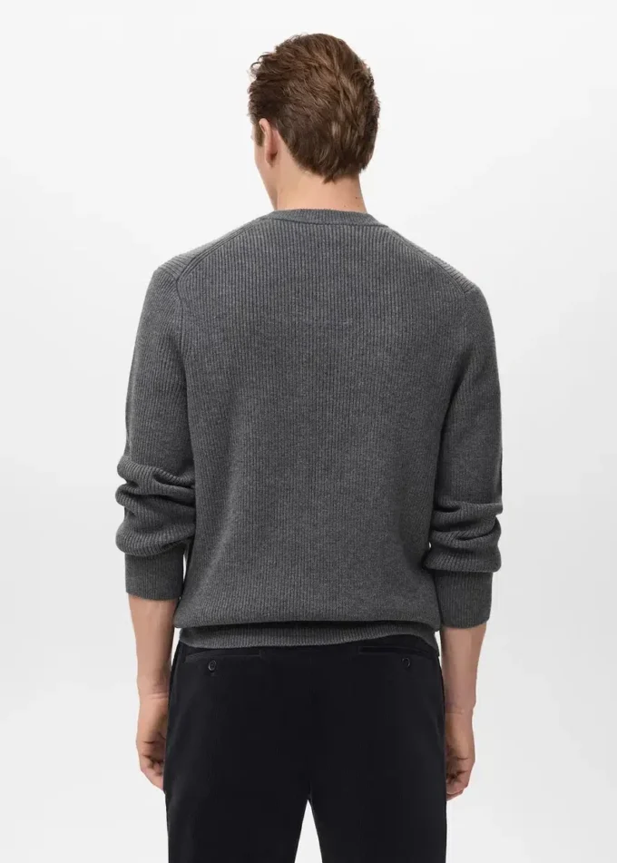Pull en maille côtelée Pull en maille côtelée