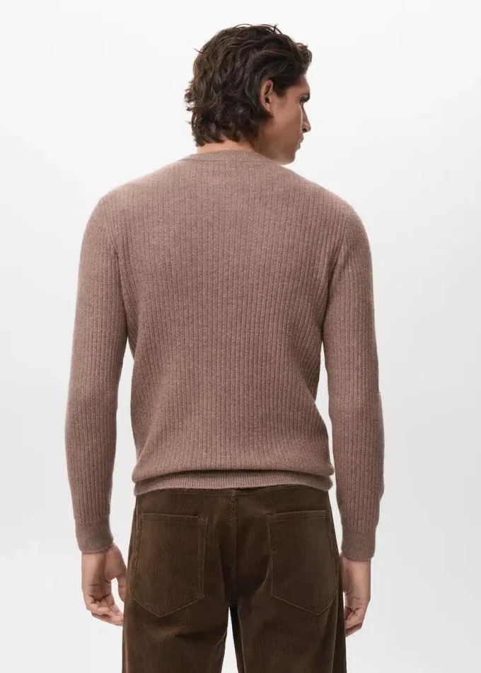 Pull en maille côtelée Pull en maille côtelée