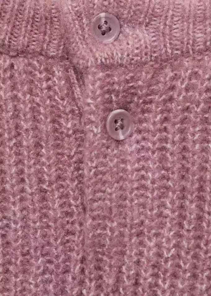 Pull en maille côtelée