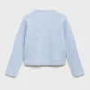 Pull en maille côtelée