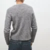 Pull en maille de laine mélangée