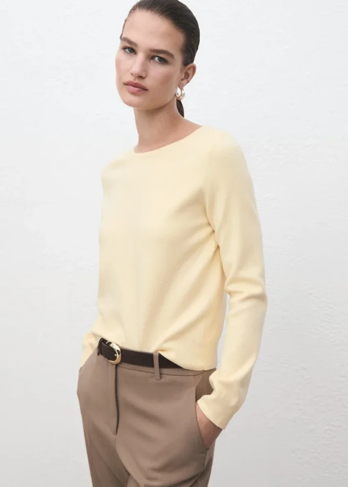 Pull en maille fine