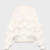 Pull en maille à franges Pull en maille à franges