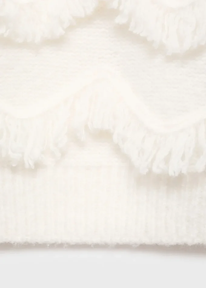 Pull en maille à franges Pull en maille à franges