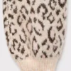 Pull en maille imprimé léopard