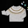 Pull en maille jacquard