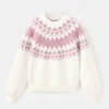 Pull en maille jacquard