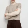 Pull en maille à manches courtes