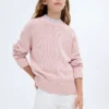 Pull en maille à manches longues