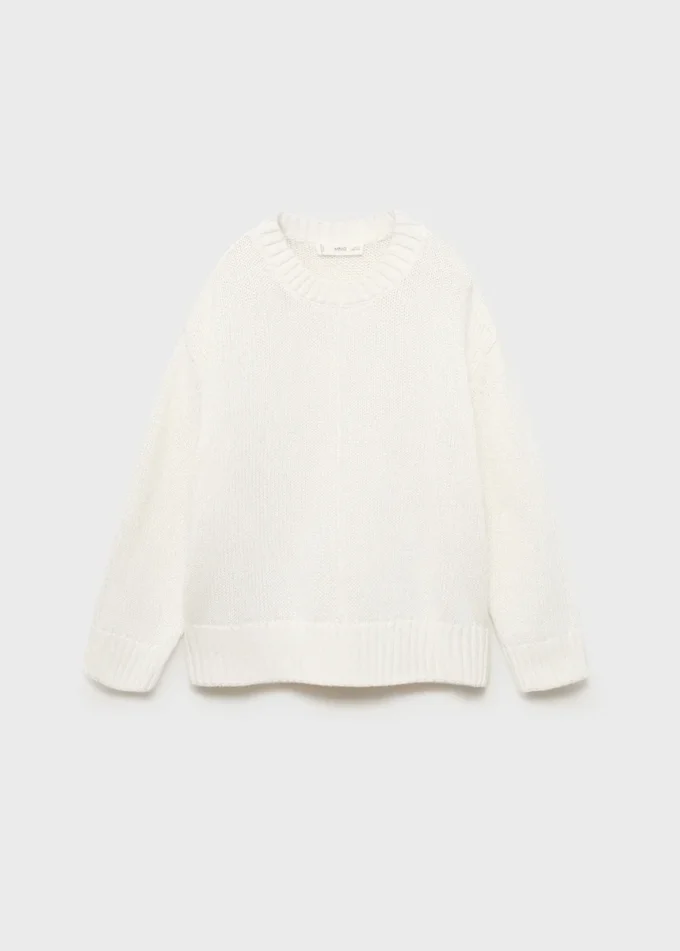 Pull en maille à manches longues