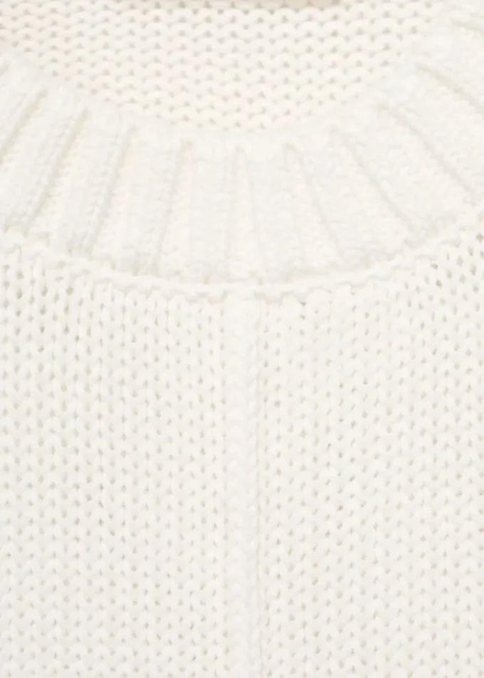 Pull en maille à manches longues