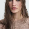 Pull en maille marbrée