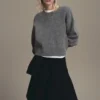 Pull en maille moyenne