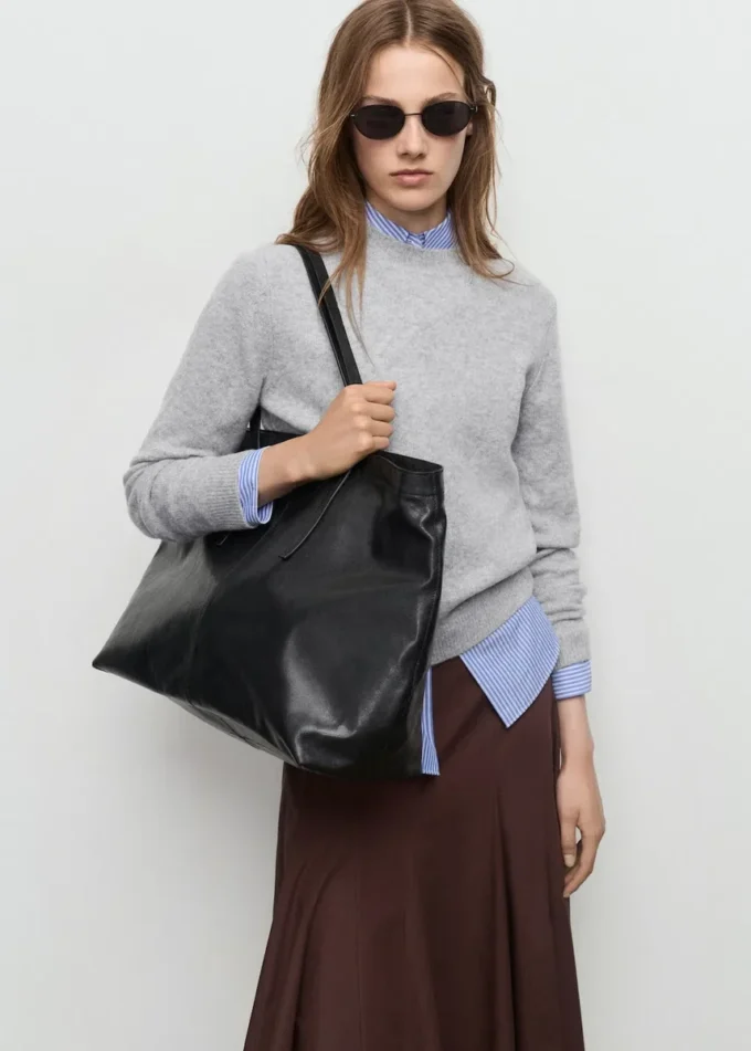 Pull en maille moyenne