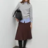 Pull en maille moyenne