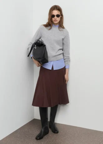 Pull en maille moyenne