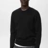 Pull en maille moyenne, coupe classique Pull en maille moyenne, coupe classique
