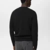 Pull en maille moyenne, coupe classique Pull en maille moyenne, coupe classique