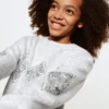 Pull en maille à paillettes