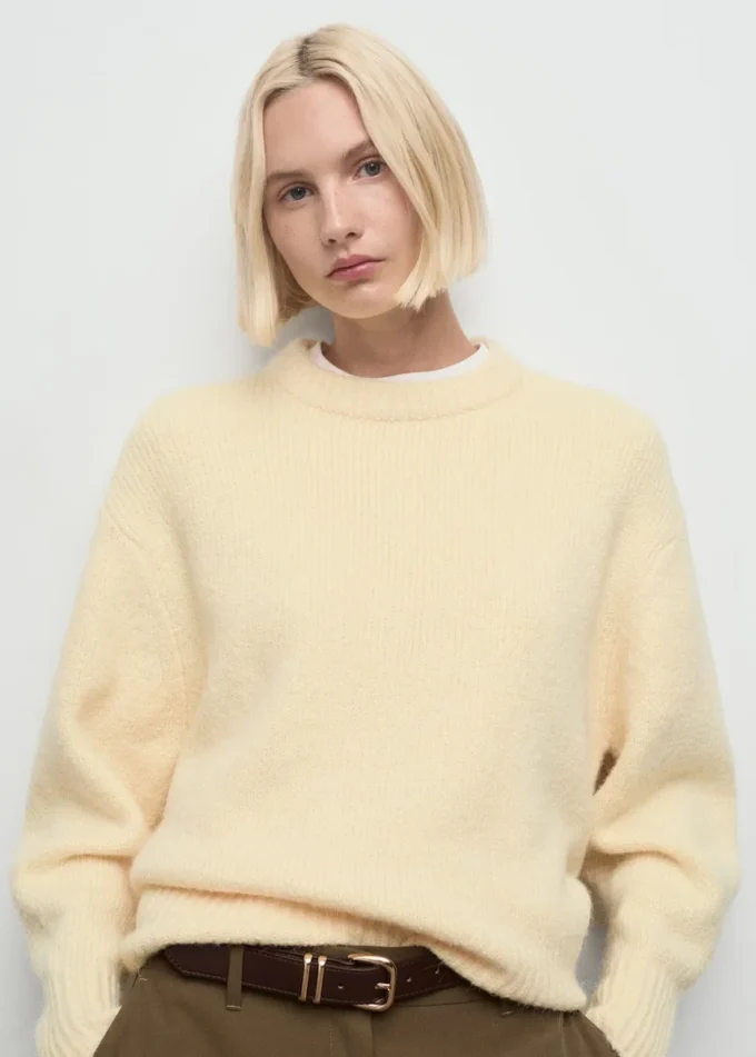 Pull en maille épaisse