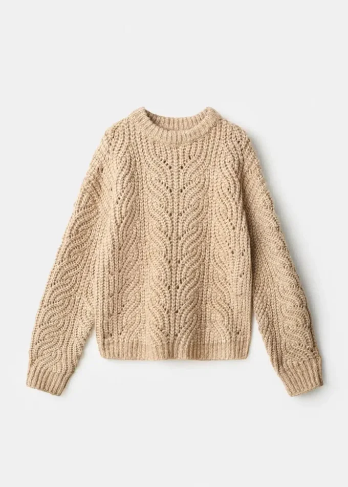 Pull en maille épaisse