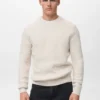 Pull en maille structurée