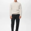 Pull en maille structurée