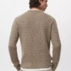 Pull en maille structurée