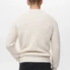Pull en maille structurée