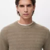 Pull en maille structurée