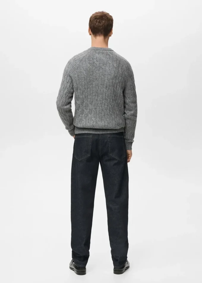 Pull en maille torsadée Pull en maille torsadée