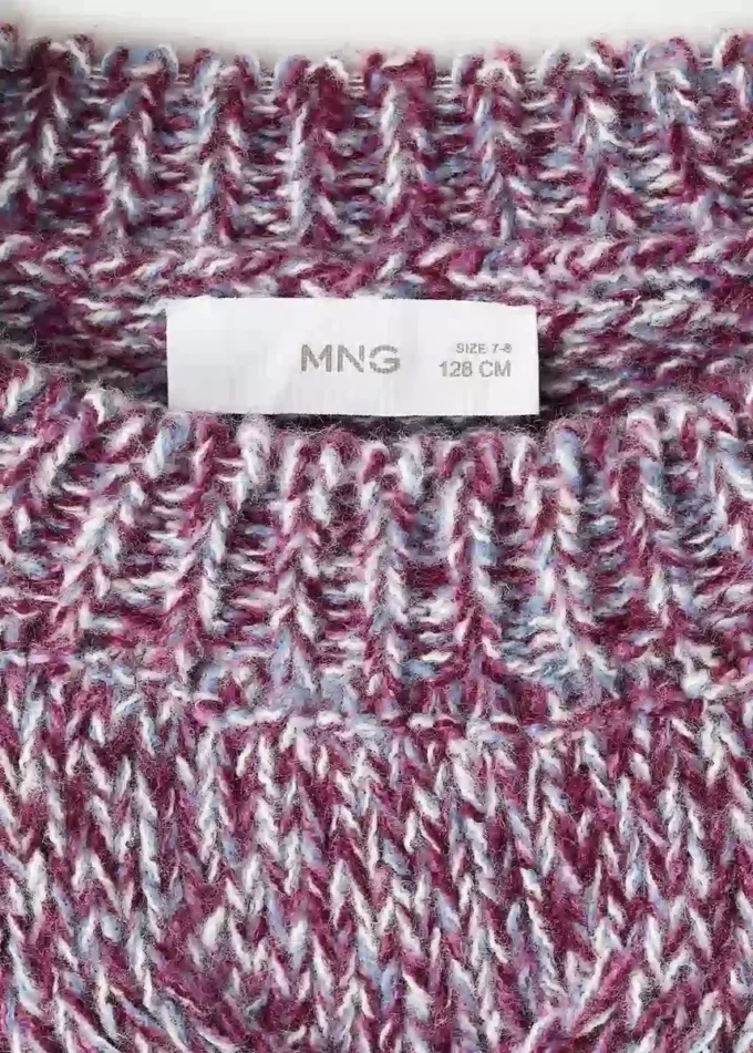 Pull en maille torsadée