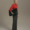 Pull en maille torsadée avec col zippé