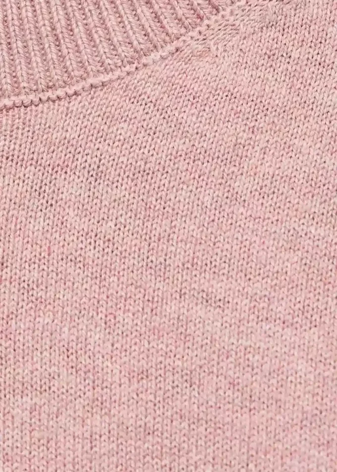 Pull en maille à volants