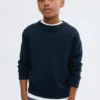 Pull essentiel en coton mélangé