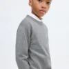 Pull essentiel en coton mélangé