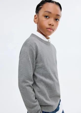 Pull essentiel en coton mélangé