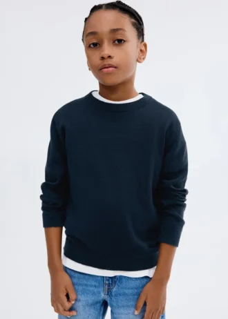 Pull essentiel en coton mélangé