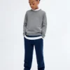 Pull essentiel en coton mélangé